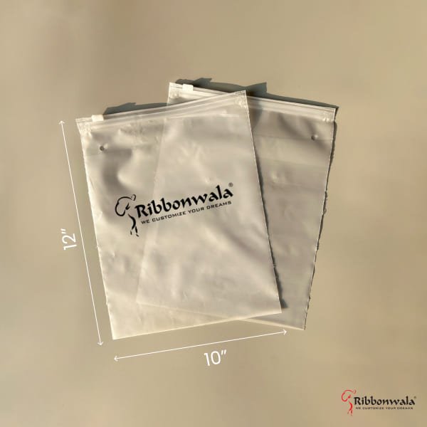 Zipper Lock Bag 10x12 - Ribbonwala